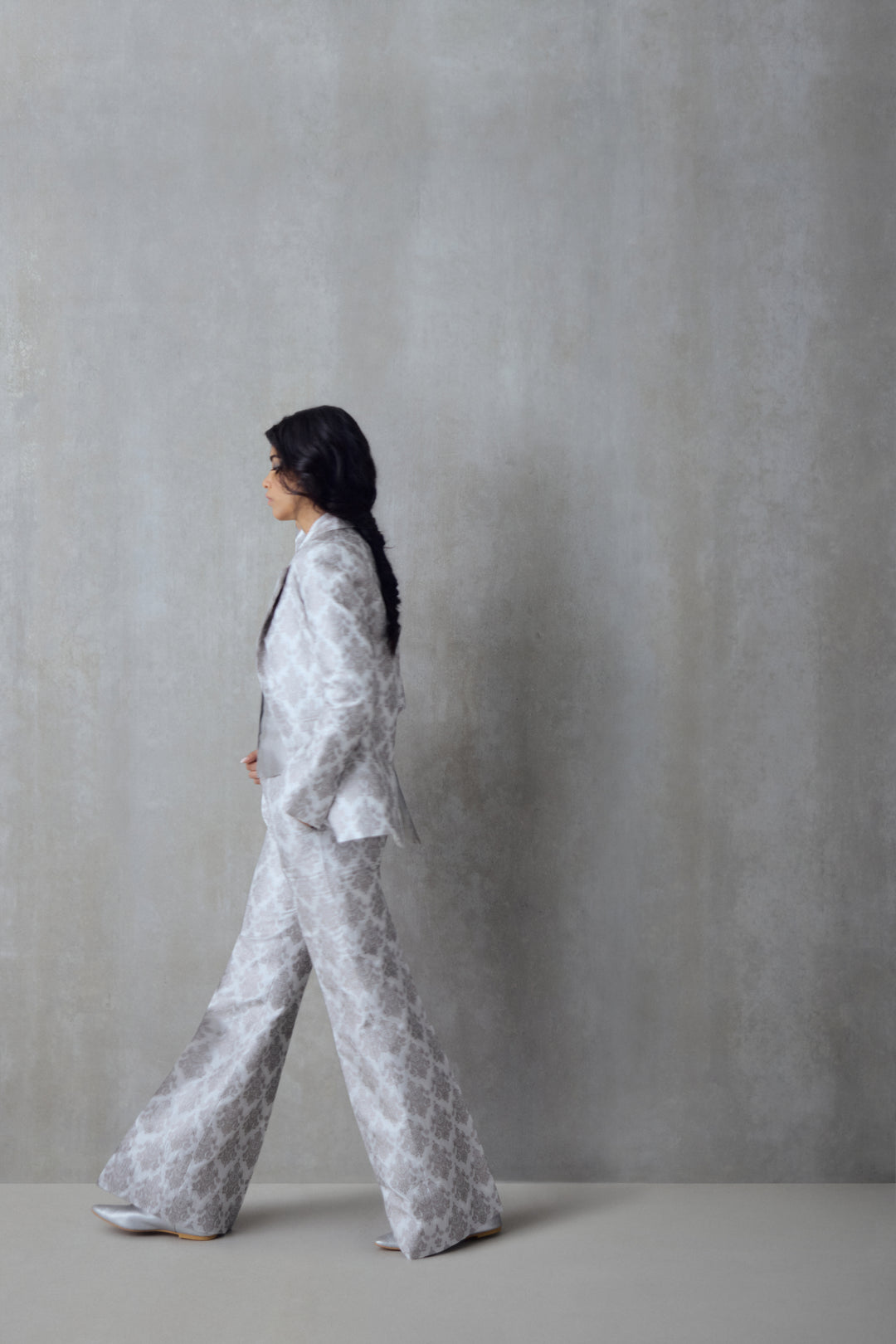 Silk Brocade Trouser