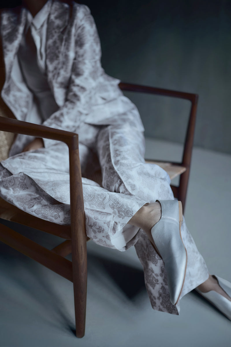 Silk Brocade Trouser