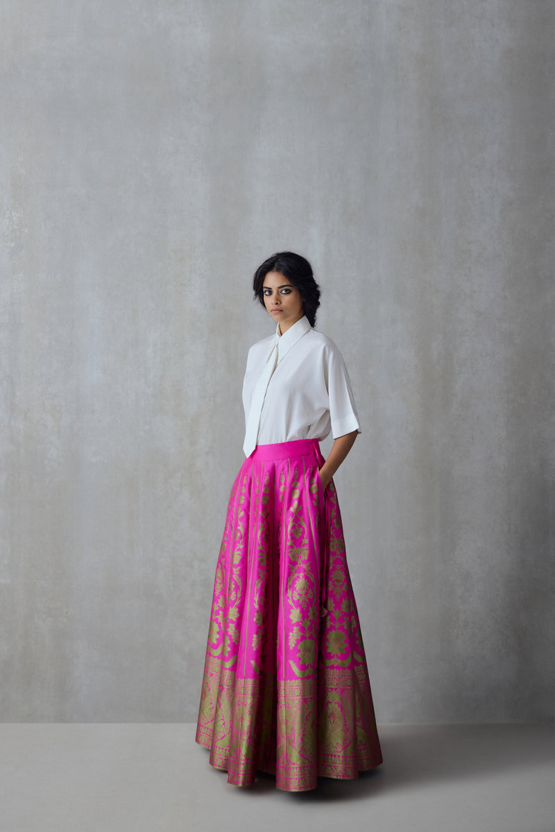 Silk Brocade Lehenga