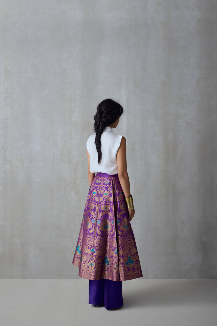 Silk Brocade Skirt