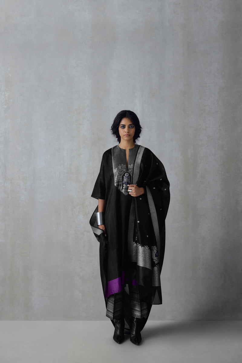 Silk Brocade Dupatta