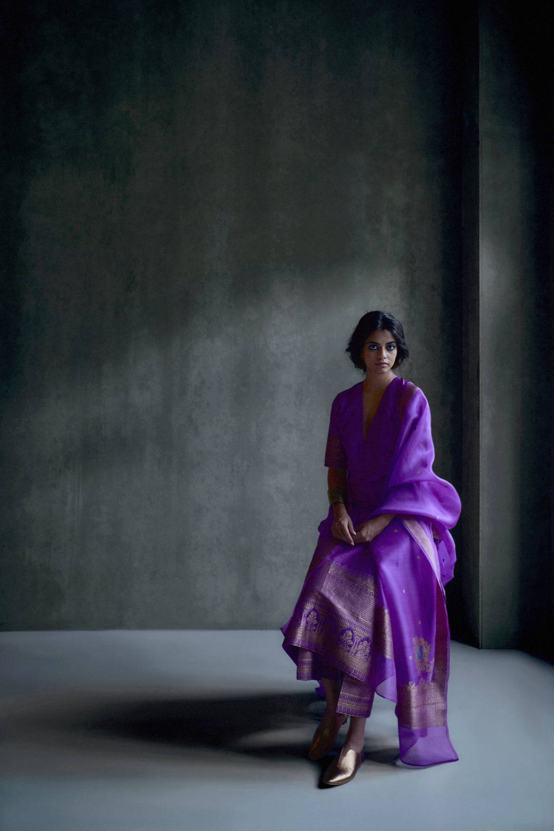Silk Brocade Dupatta