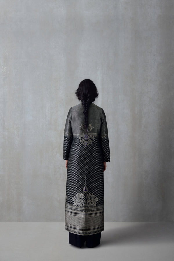 HANDWOVEN SILK TROUSER