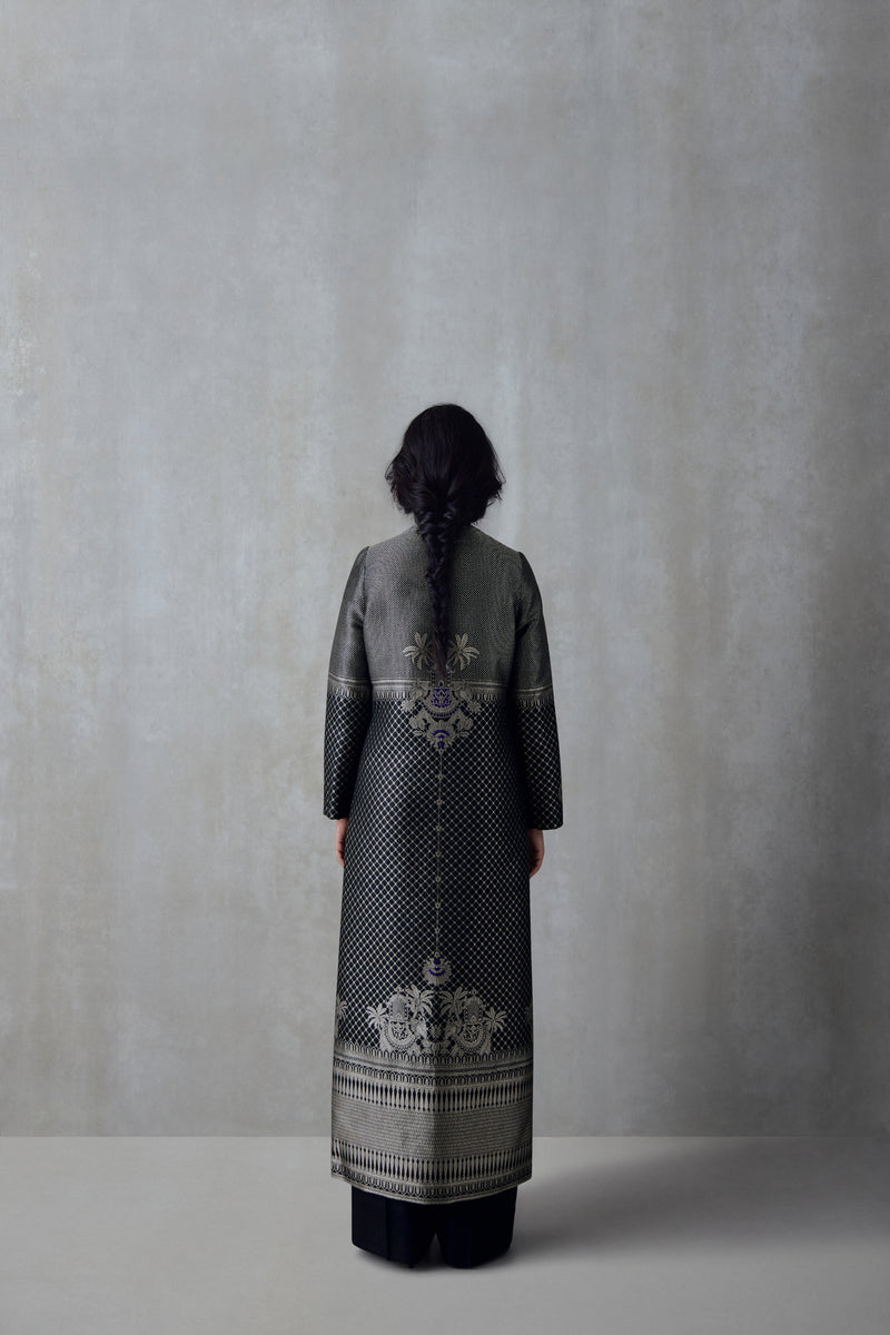 HANDWOVEN SILK TROUSER