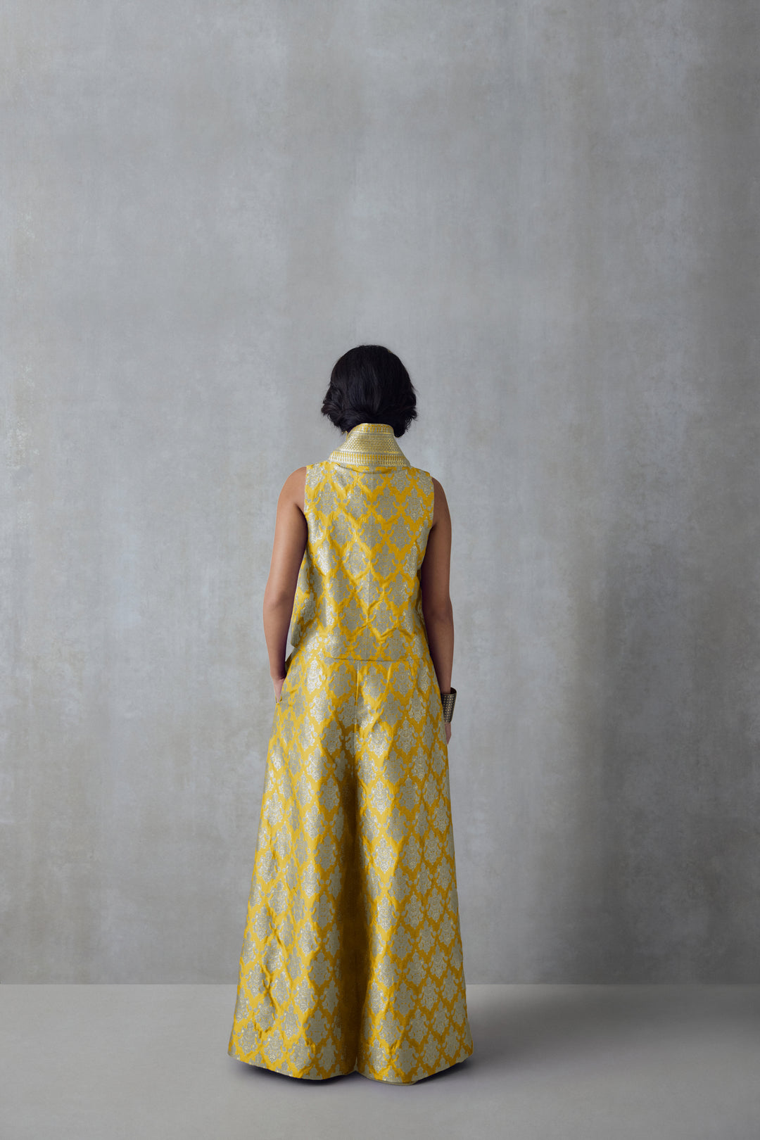 Silk Brocade Waistcoat