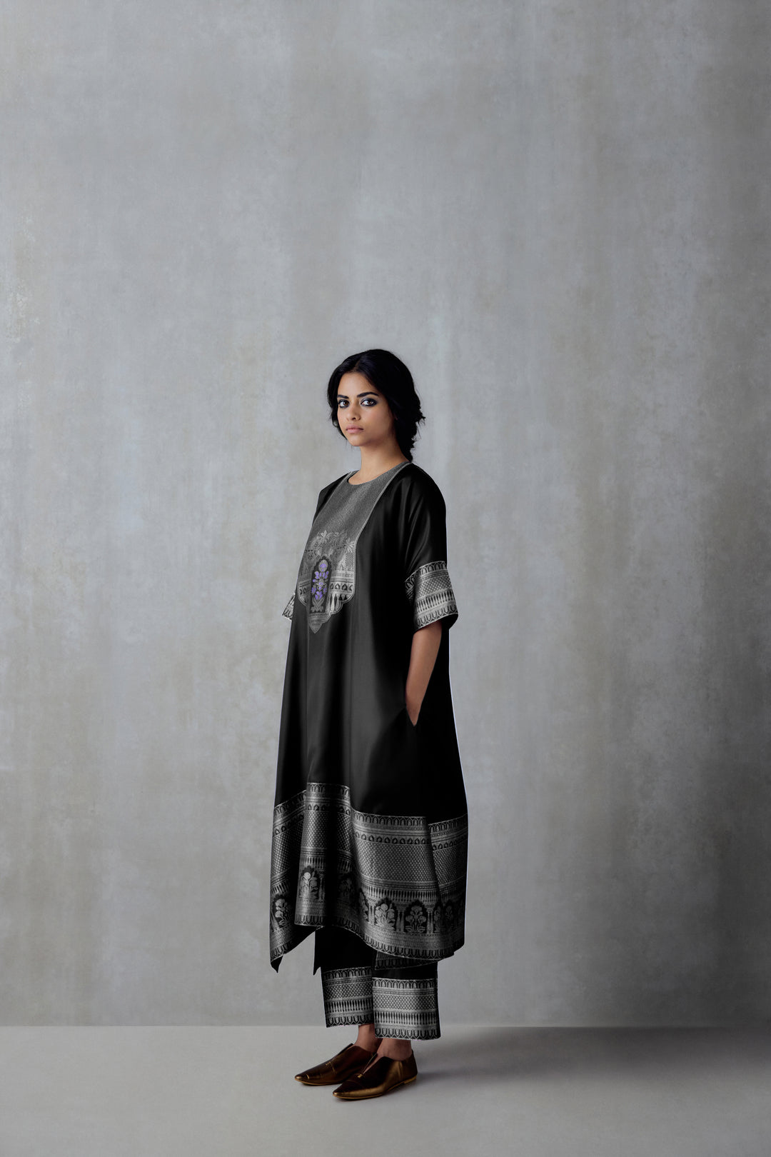 Silk Tunic Set
