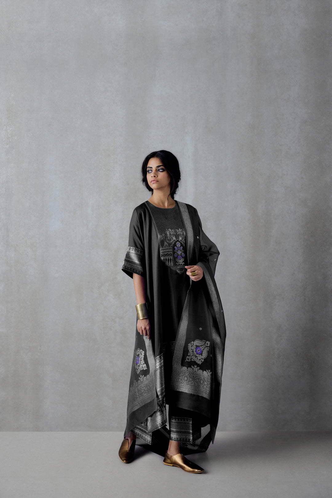 Silk Tunic Set