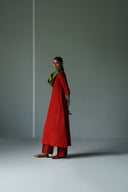Handwoven Silk Loop Neck Tunic