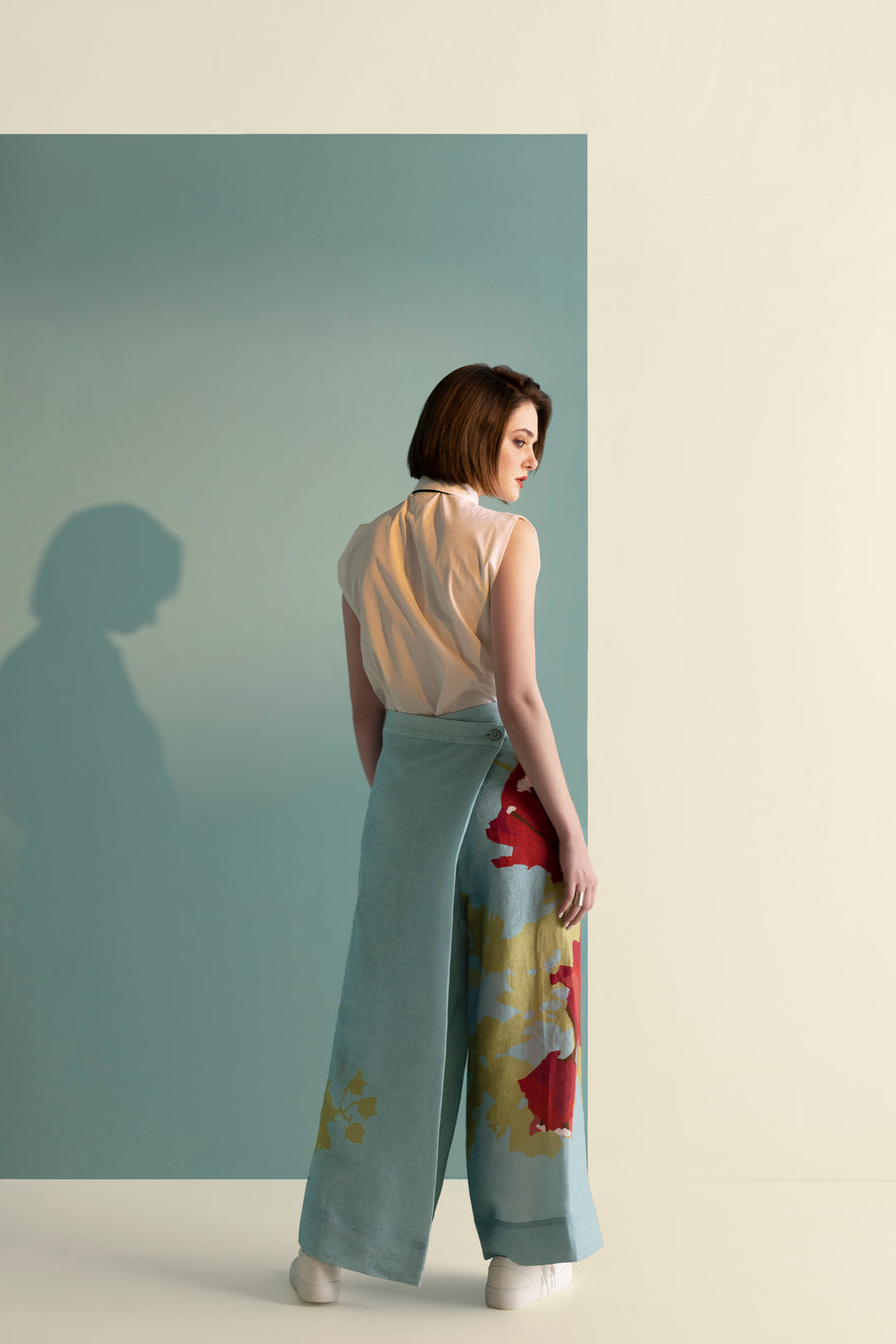 Linen Wrap Palazzo