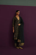 Silk Brocade Kurta Set