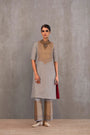 Silk Brocade Kurta Set