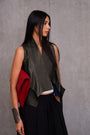 Leather Waistcoat