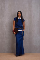 Silk Draped Top