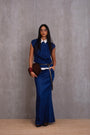 Silk Draped Top