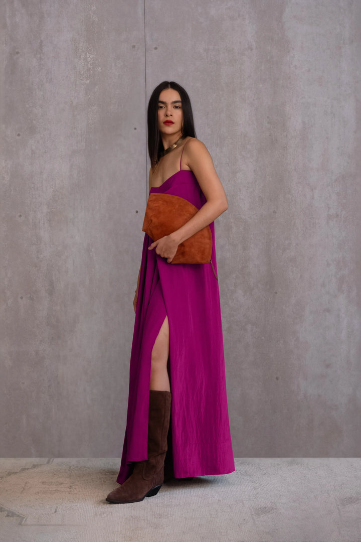 Draped Maxi Dress