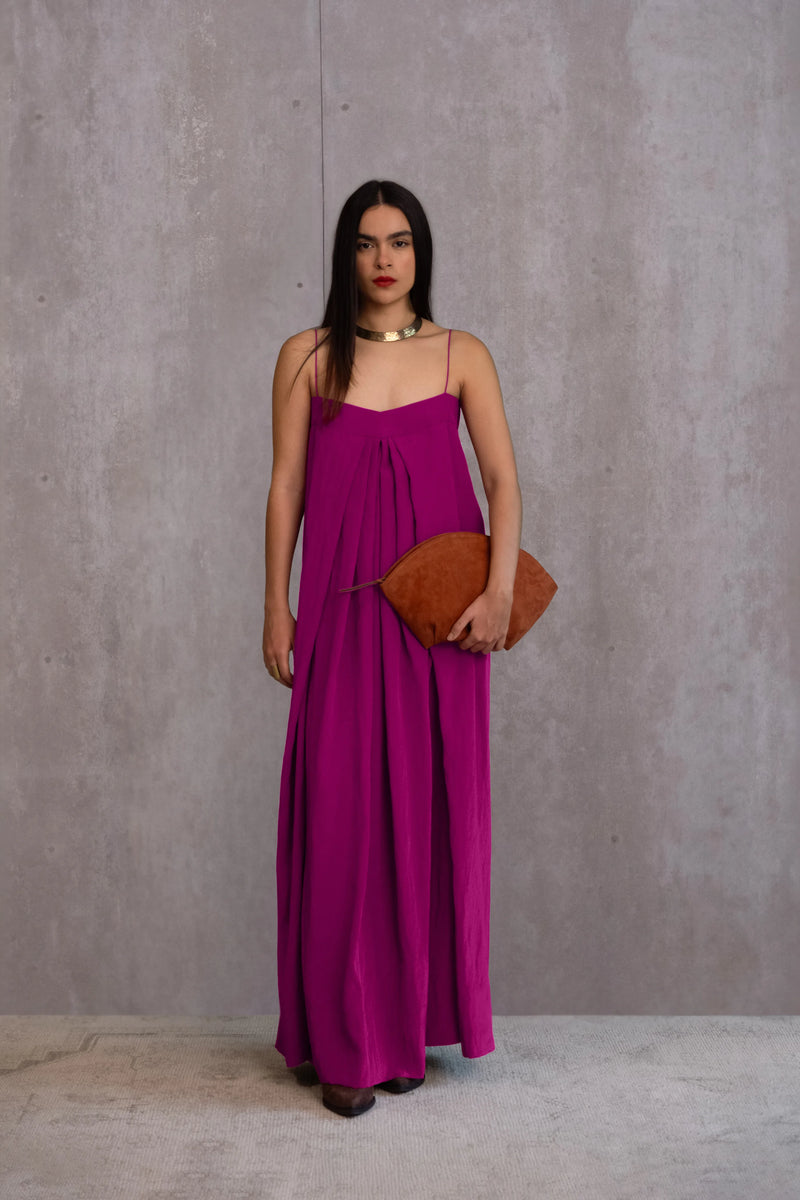 Draped Maxi Dress