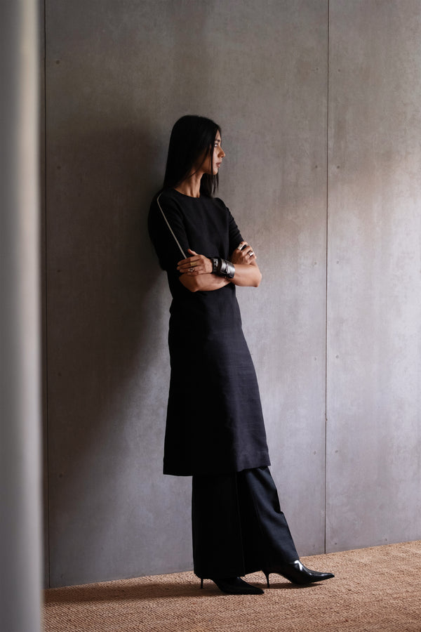 HANDWOVEN SILK TROUSER