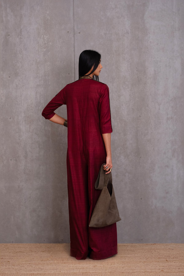 Silk Jumpsuit