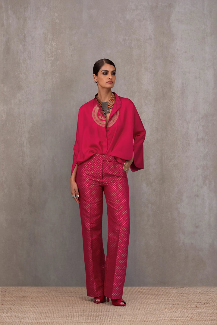 Silk Brocade Trouser