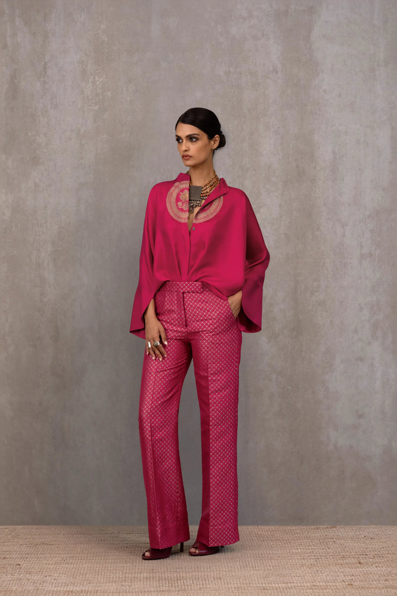 Silk Brocade Trouser