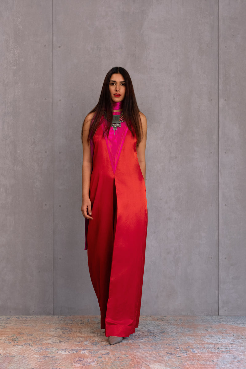 Jumpsuit with Sash