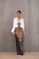 Silk Brocade Dress