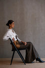 Silk Brocade Dress