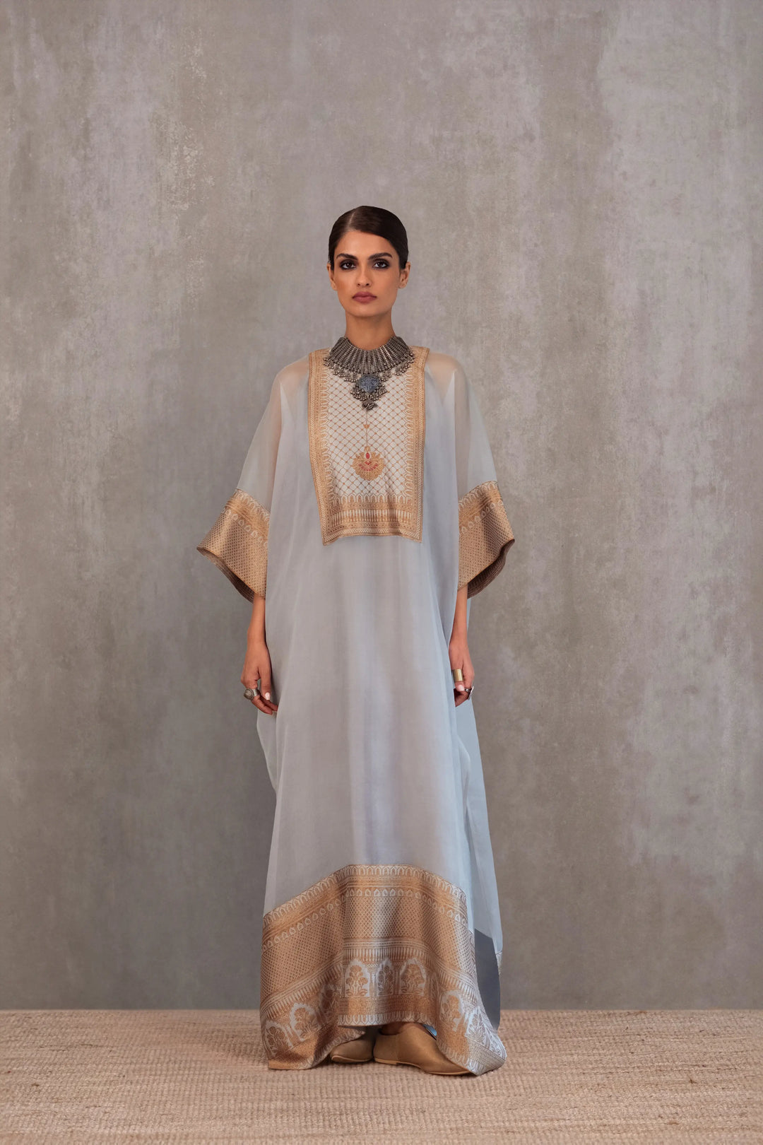 Silk Organza Kaftan