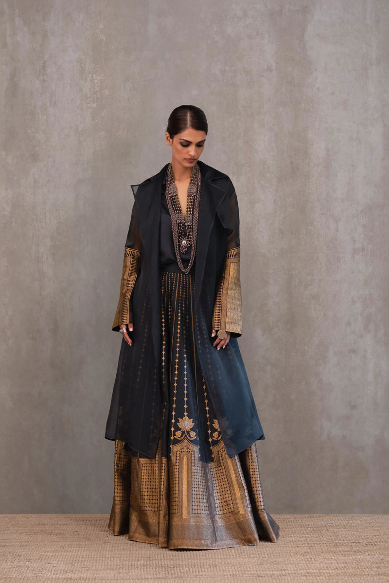 Silk Brocade Lehenga