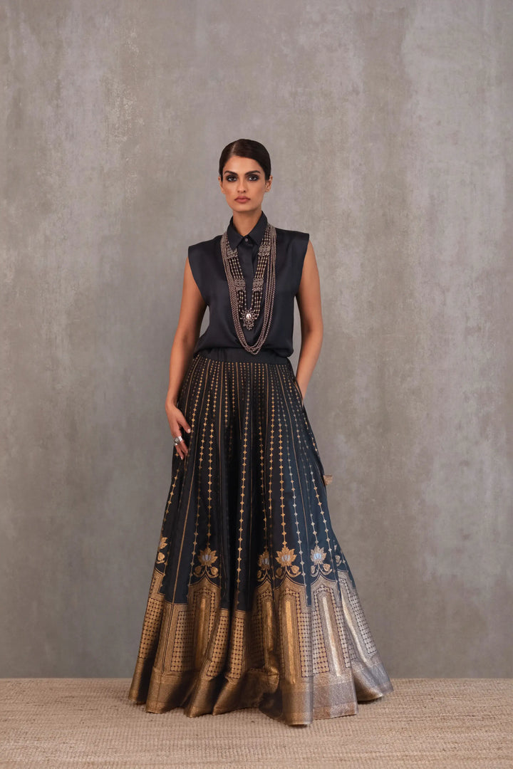 Silk Brocade Lehenga