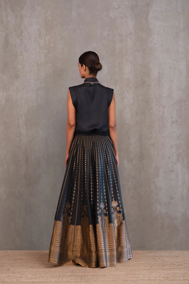 Silk Brocade Lehenga