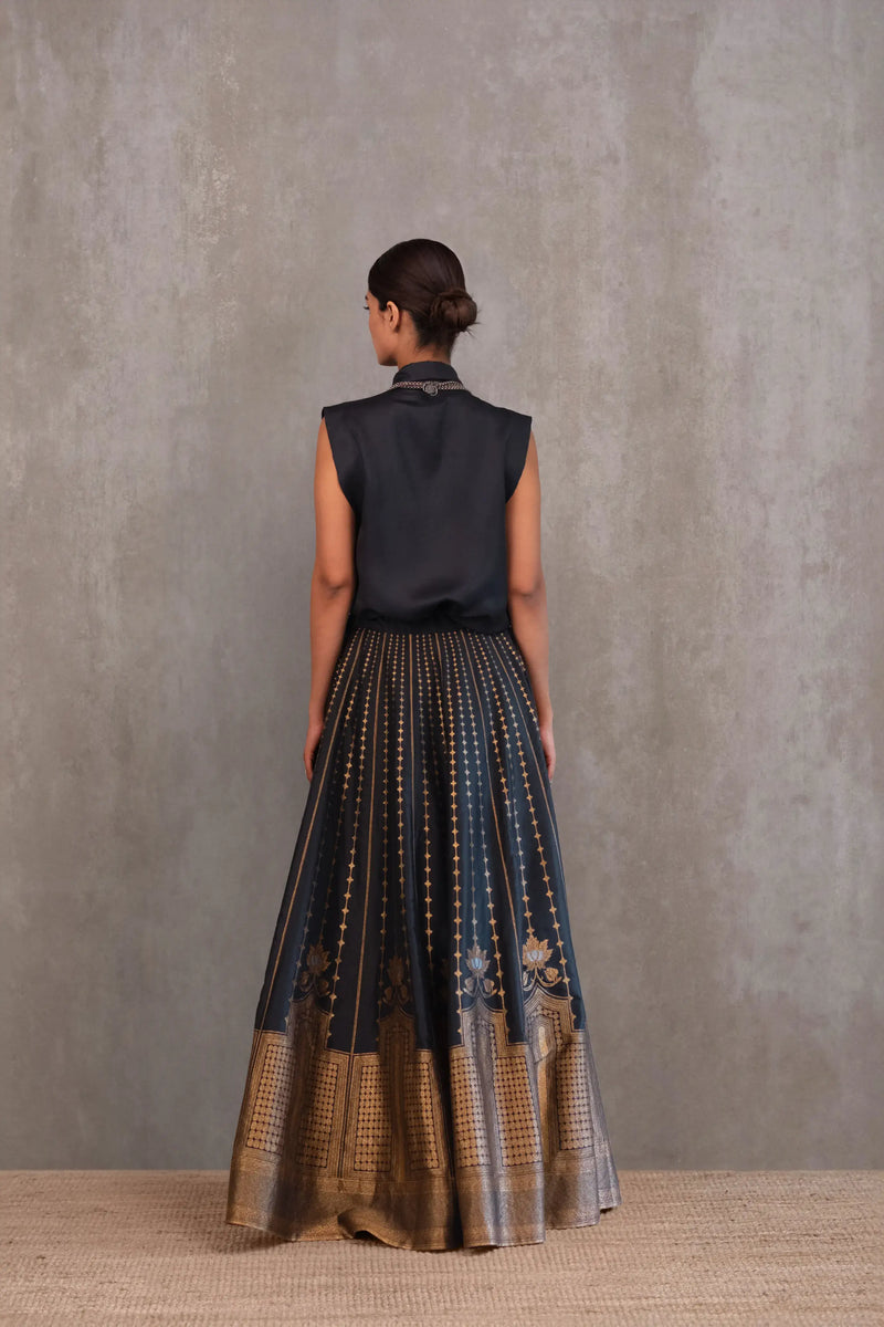 Silk Brocade Lehenga