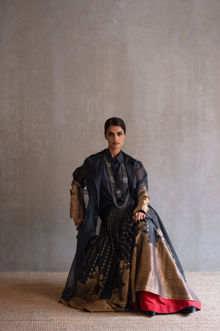 Silk Brocade Lehenga