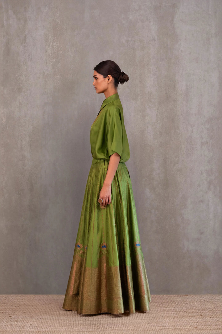 Silk Brocade Lehenga