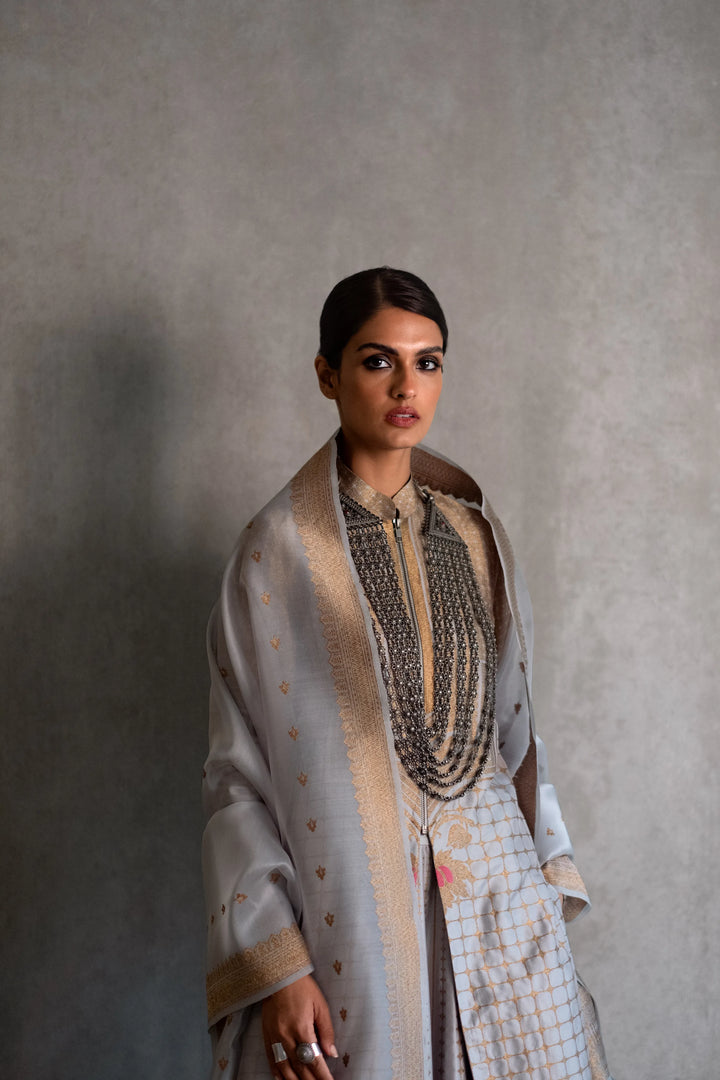 Silk Brocade Dupatta