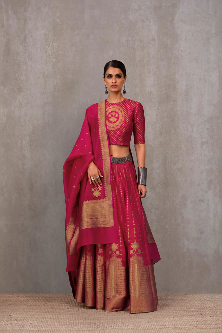 Silk Brocade Lehenga