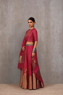 Silk Brocade Blouse