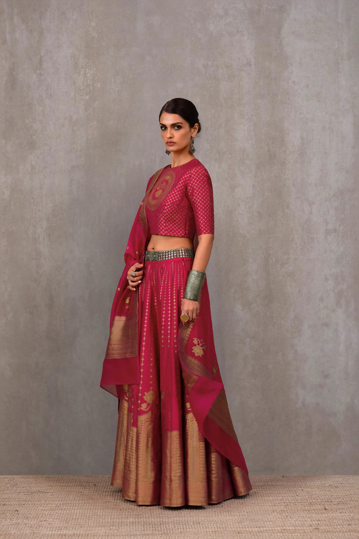 Silk Brocade Blouse
