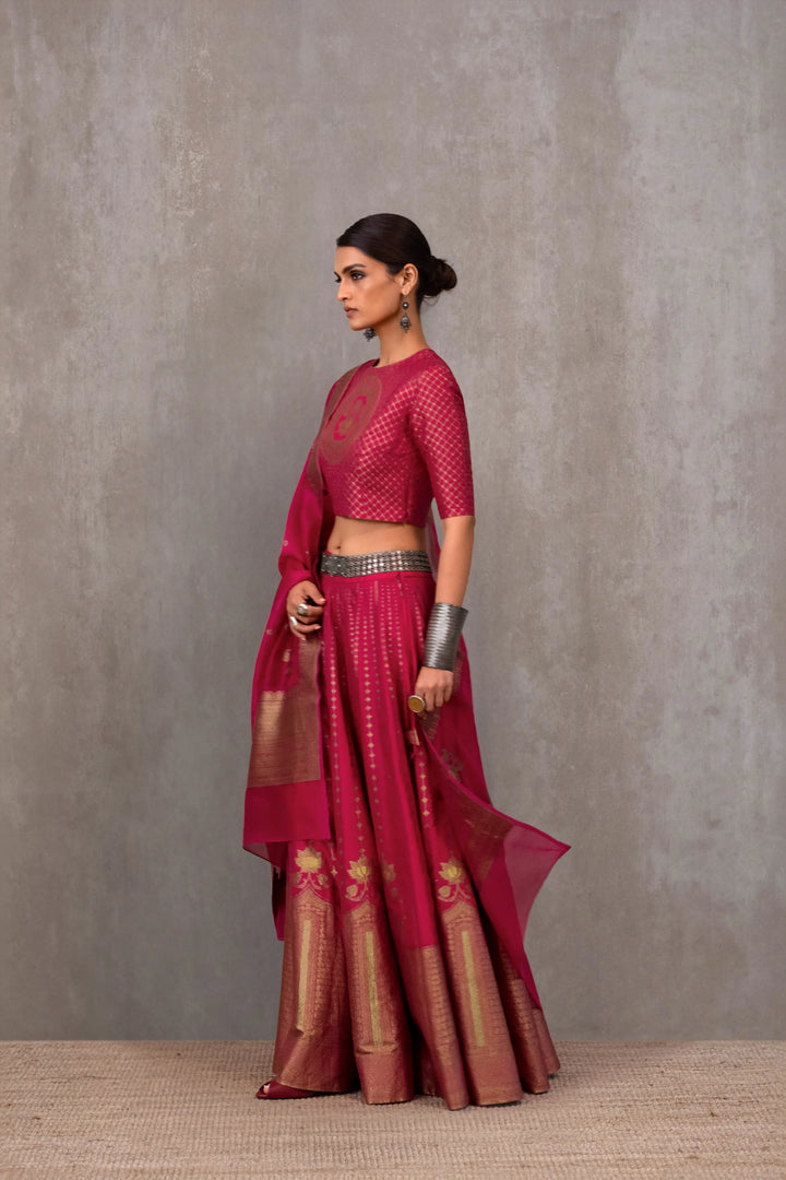 Silk Brocade Blouse