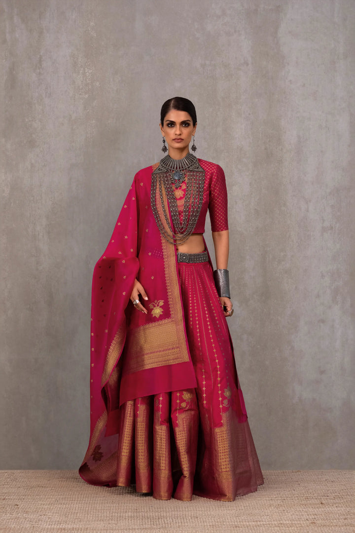 Silk Brocade Blouse