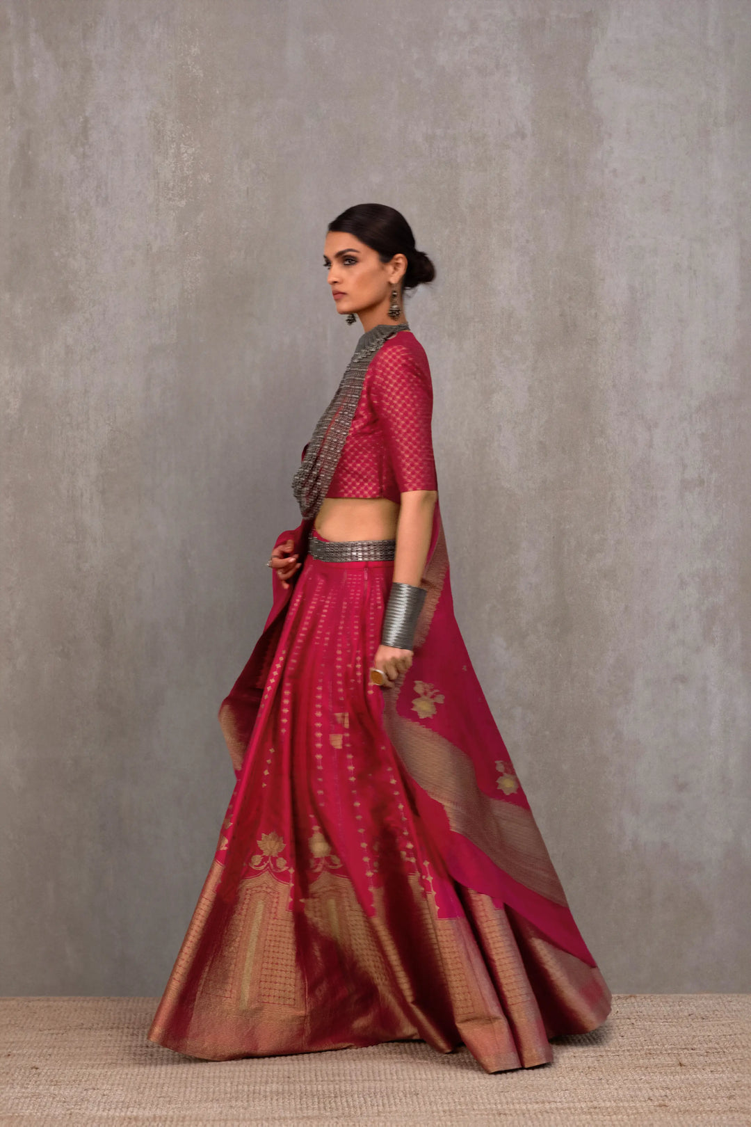 Silk Brocade Dupatta