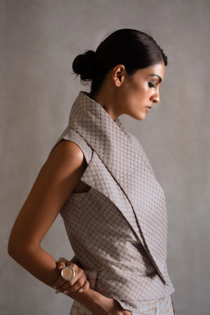 Silk Brocade Waistcoat