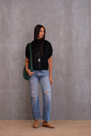 Pleated Box Top