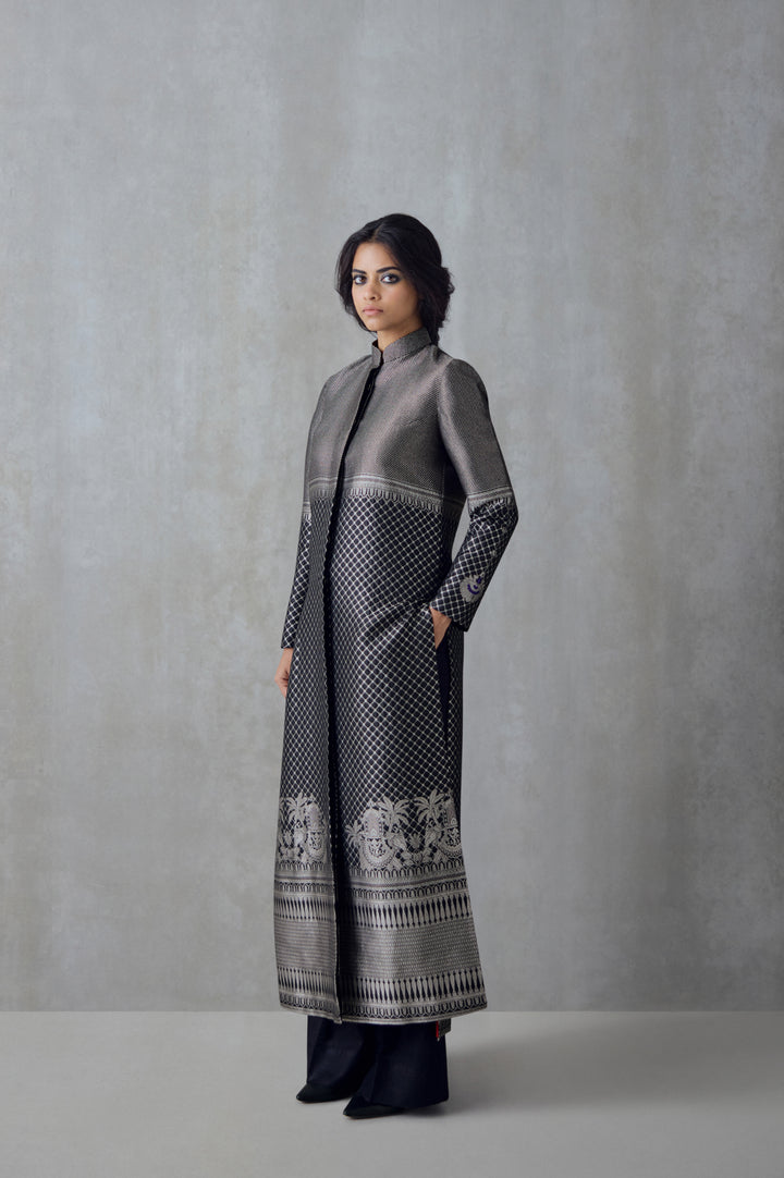 HANDWOVEN SILK TROUSER