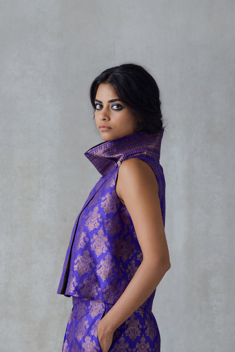 Silk Brocade Waistcoat