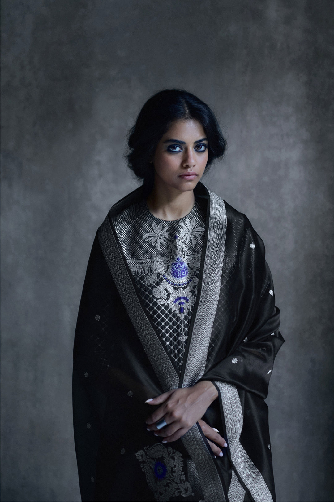 Silk Brocade Dupatta