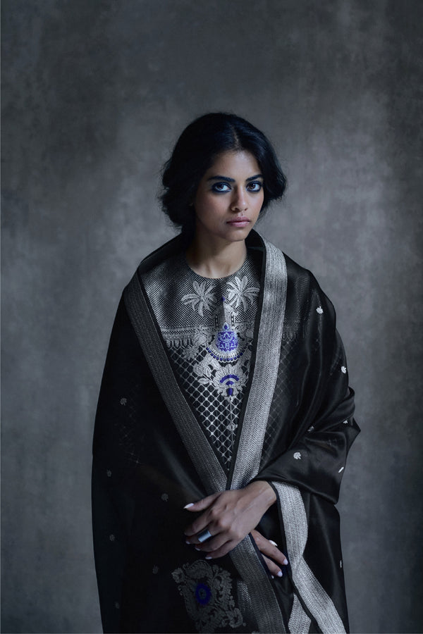 Silk Brocade Dupatta