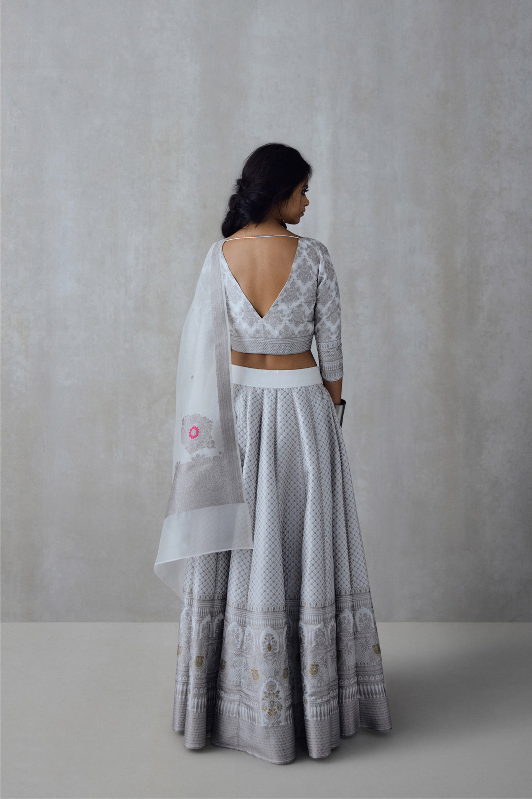 Silk Brocade Lehenga
