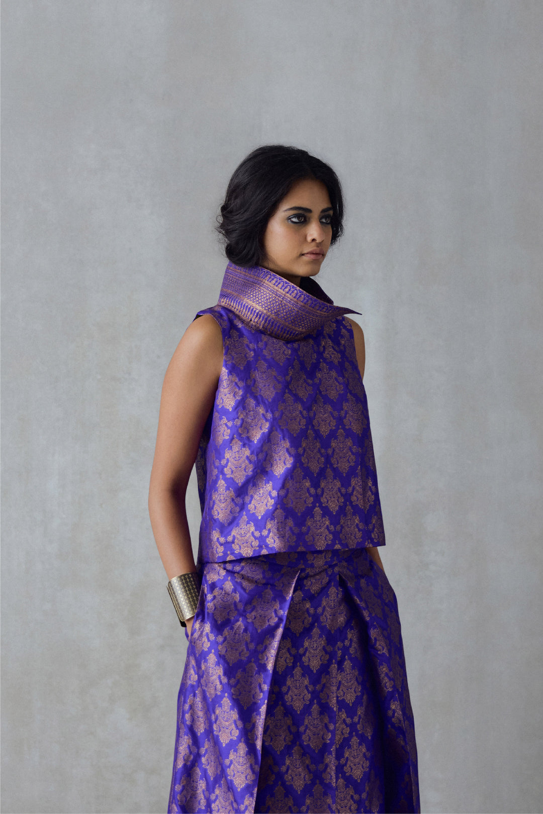 Silk Brocade Waistcoat