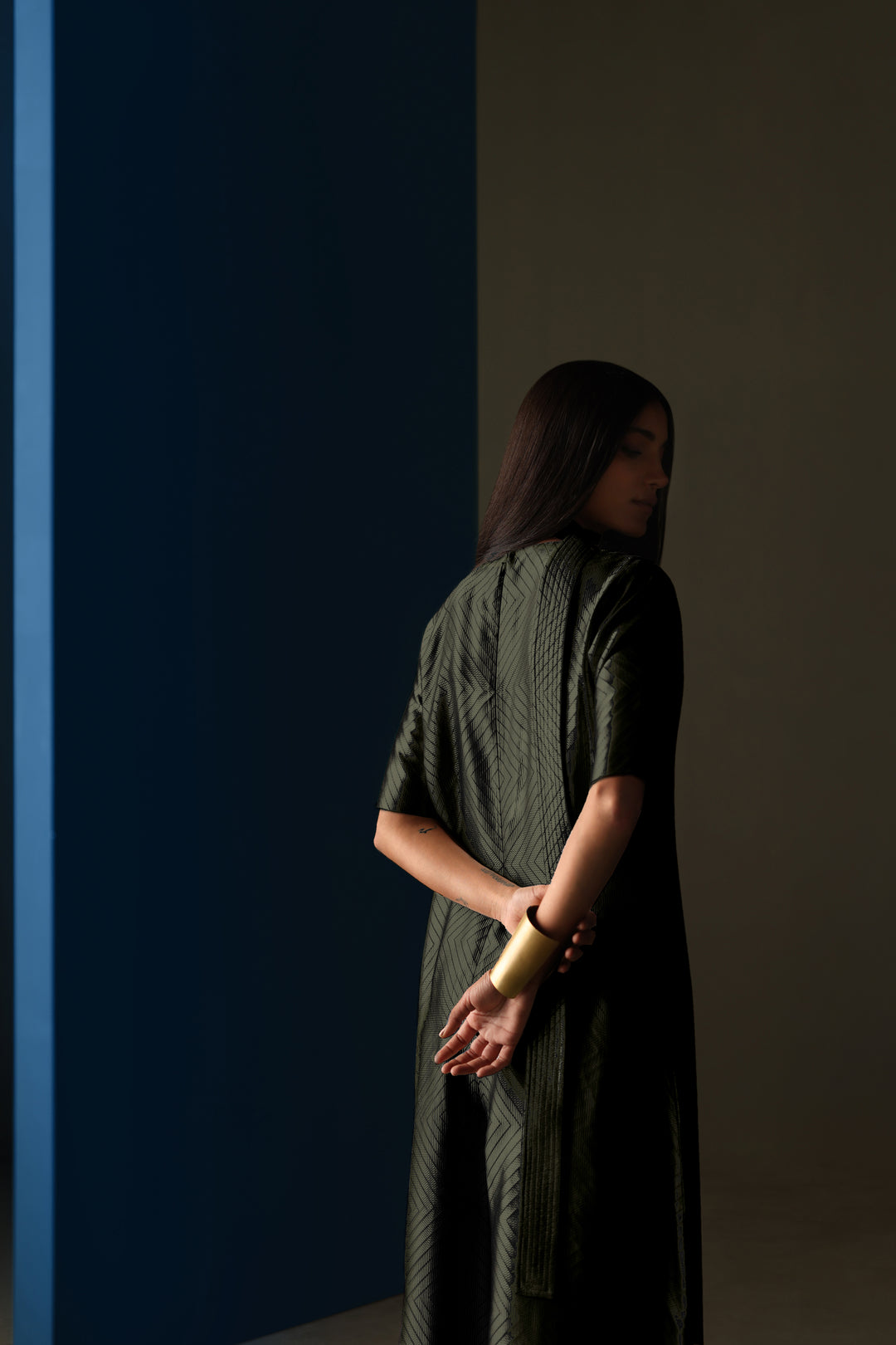 Silk  Brocade Jumpsuit